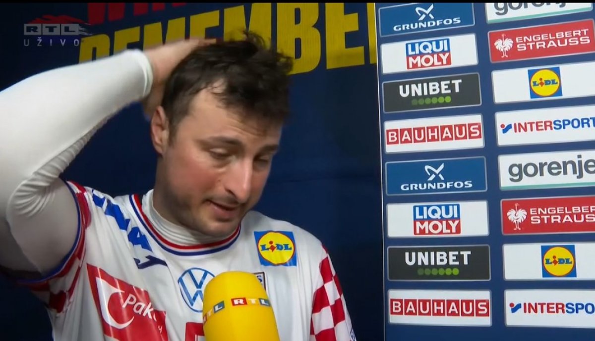 Domagoj Duvnjak plakao, nije mogao govoriti, prekinuo javljanje na TV-u