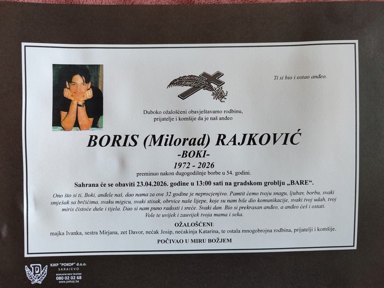 Umro heroj obrane Sarajeva, bio je u komi od 1994. godine