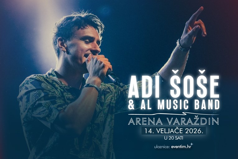 Adi Šoše stiže u Arenu Varaždin za Valentinovo – uz nove emocije i novu pjesmu Tuđa