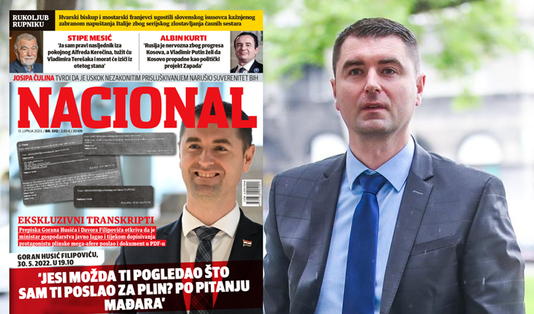 Nacional: Uhićeni poduzetnik Filipoviću slao "Jesi pogledao što sam poslao za plin?"