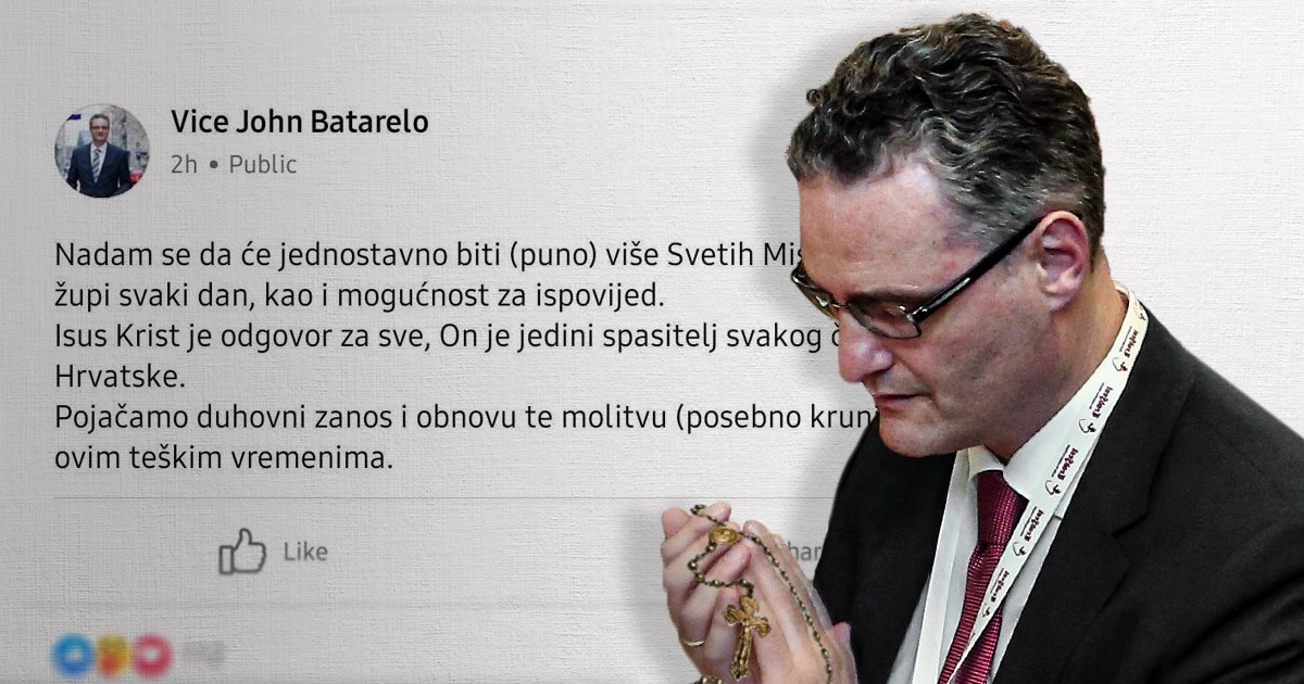 Batarelo: Nadam se da će biti puno više misa, u svakoj župi svaki dan