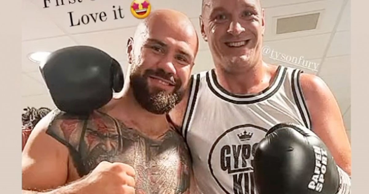 Fury sparirao s Babićem pa to objavio na Instagramu