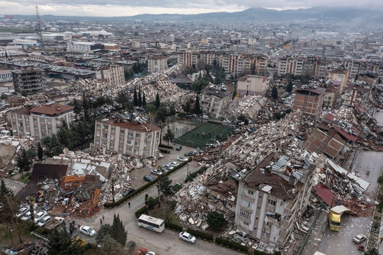 Grad u Turskoj potpuno sravnjen sa zemljom. Objavljene slike iz zraka