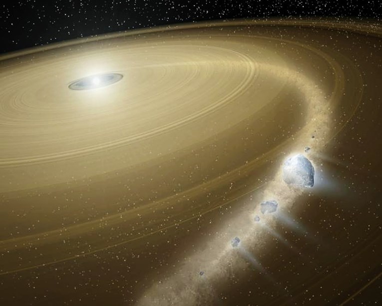 Hubbleov teleskop otkrio bijelog patuljka koji je progutao ledeni svijet nalik Plutonu