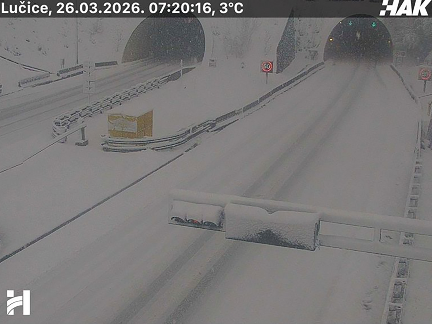 Građanima koji putuju kroz tri županije preporučuje se da odgode put