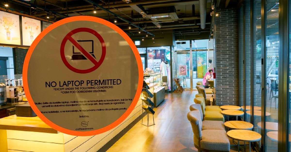 Kafić u Srbiji zabranio laptope: "Mi smo kafić, a ne kancelarija"
