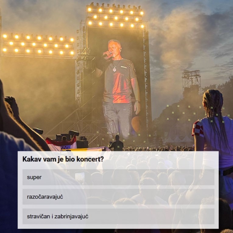 ANKETA Kakav vam je bio koncert?