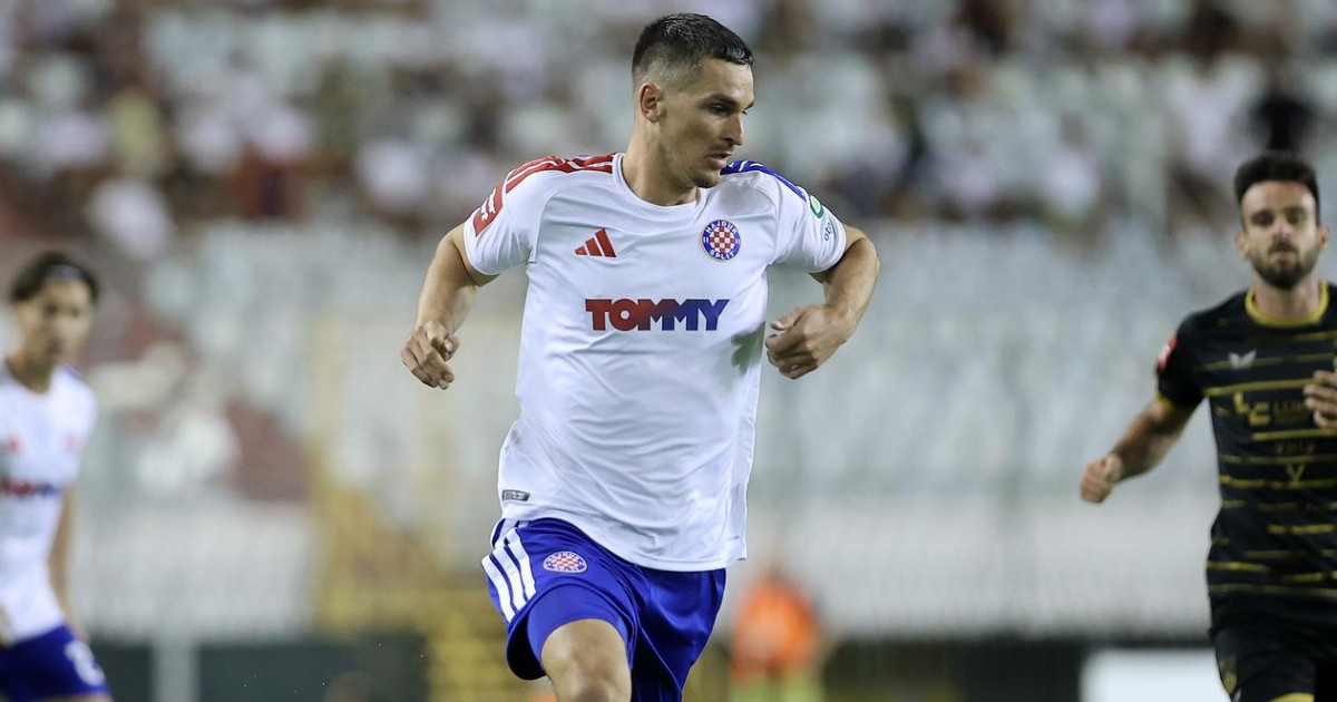 Hajdukov stoper izašao nakon udarca u glavu. Evo kakvo je stanje s njim