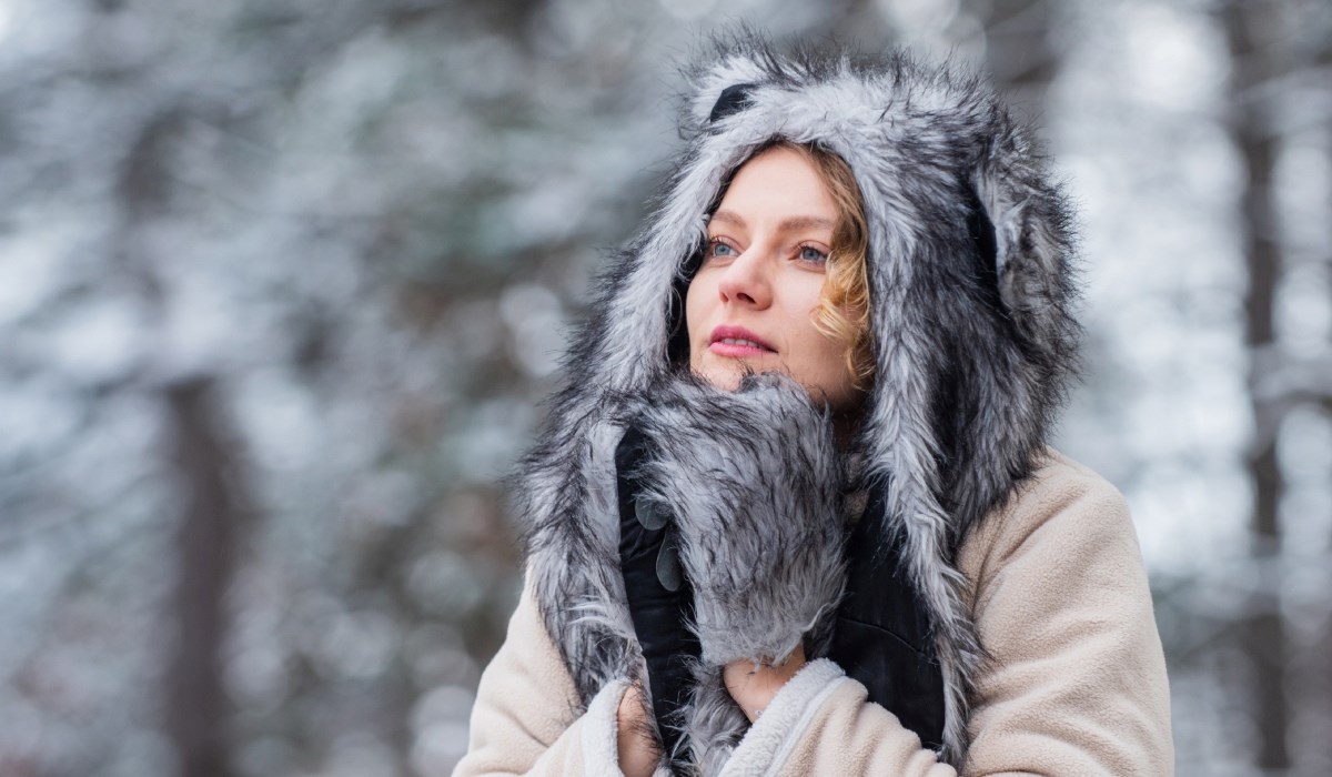 Detalji od umjetnog krzna za profinjen zimski stil