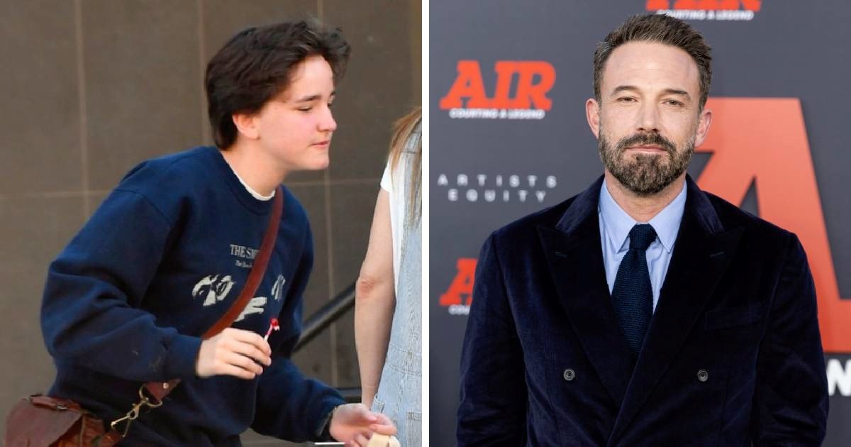 Sin Bena Afflecka nekoć je bio djevojčica. Pojavio se u javnosti nakon dugo vremena