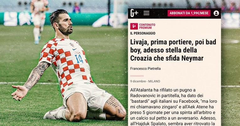 Gazzetta: Livaja je zvao Talijane smradovima. Sad igra protiv Neymara