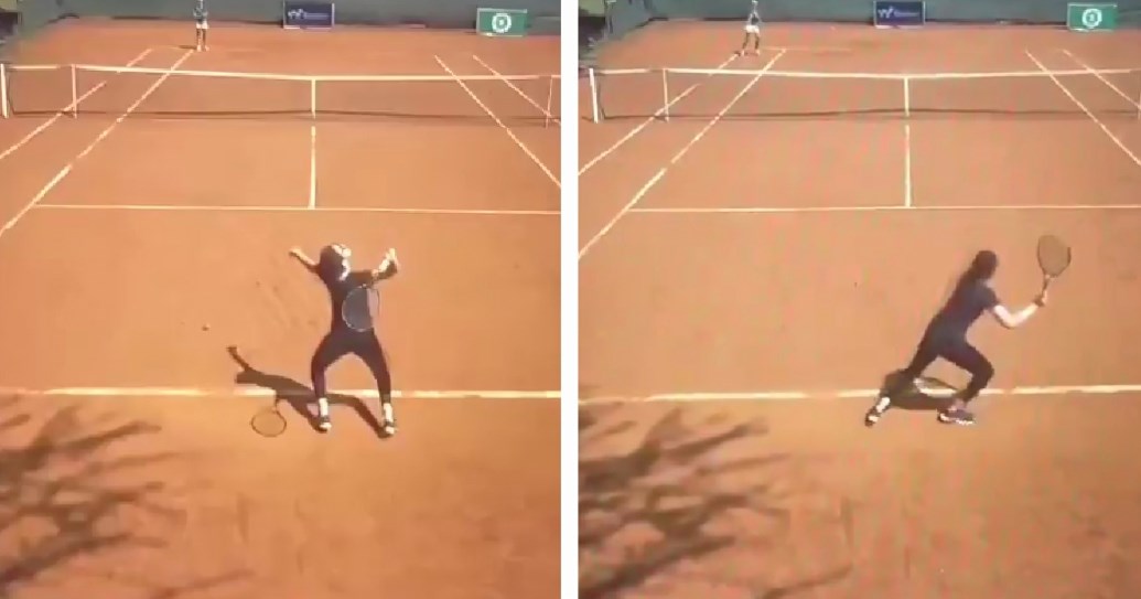 VIDEO Je li ovo najgora tenisačica u povijesti? Širi se nevjerojatna snimka iz Afrike