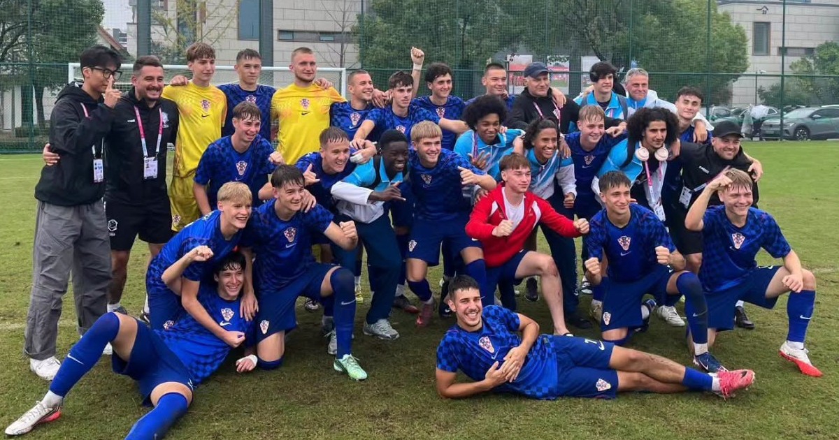 Hrvatski školarci u finalu Svjetskog nogometnog prvenstva u Kini