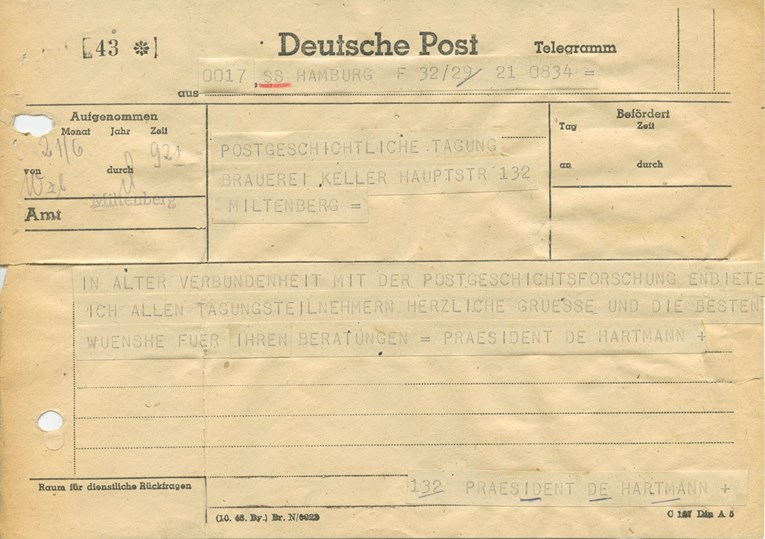 Njemačka pošta ukida telegrame