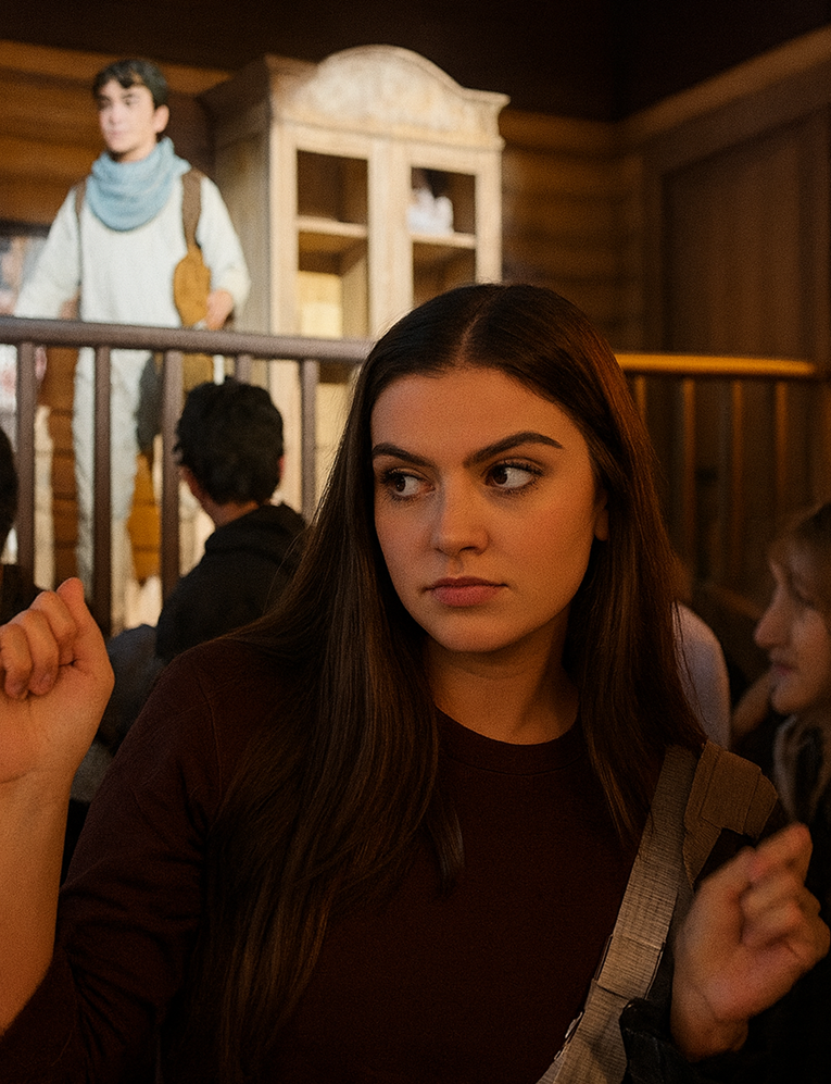 Vidjela zgodnog tipa i htjela ga pitati za broj, a onda je pogledala bolje