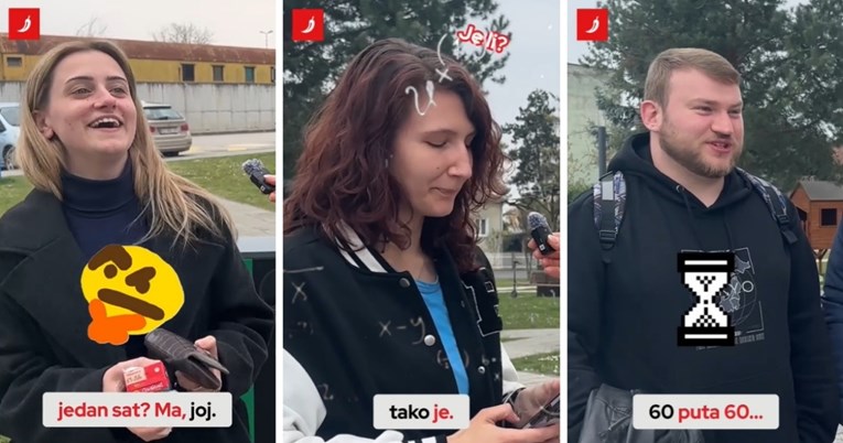 Koliko jedan sat ima sekundi? Namučili smo Zagrepčane