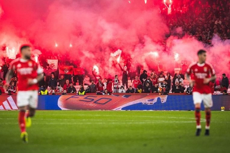 Srbi bijesni zbog transparenta navijača Benfice za Torcidu: Veličaju ustaške zločine