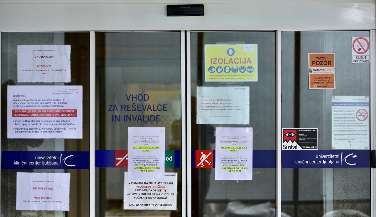 U Sloveniji novi rekordan broj zaraženih koronavirusom