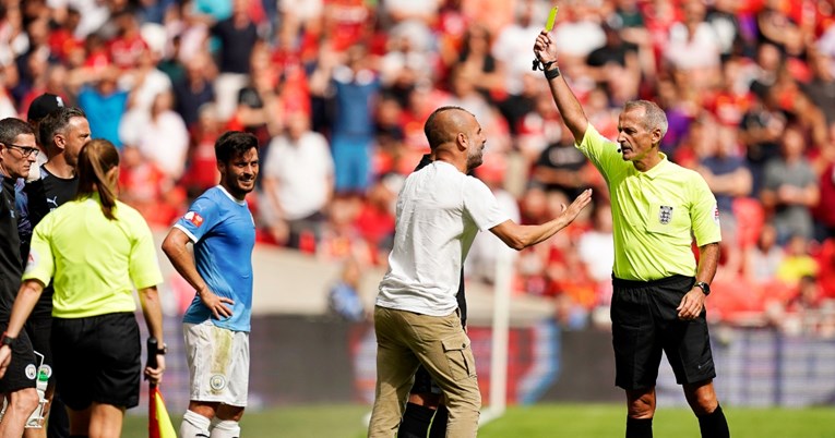 Ovako je Guardiola dobio žuti karton u drami protiv Liverpoola