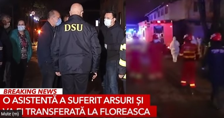 Dva zaražena pacijenta poginula u požaru u rumunjskoj bolnici