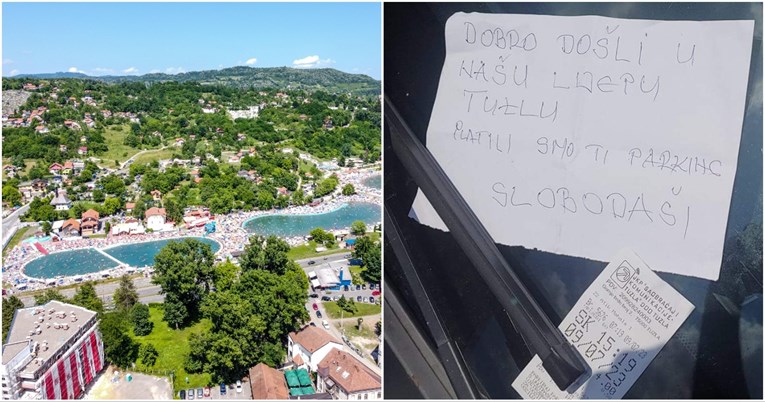 Goste iz Srbije u Tuzli dočekala neobična poruka na automobilu: "Dobro došli"