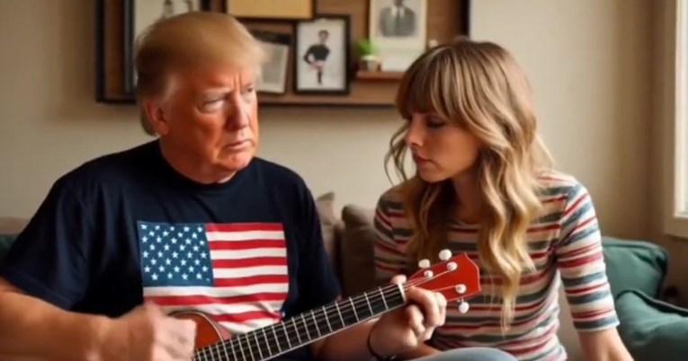 40 milijuna pregleda: Osvanuo AI video u kojem pjevaju Donald Trump i Taylor Swift