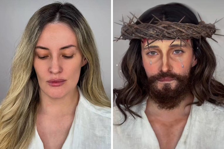 VIDEO Marina Mamić se transformirala u Isusa