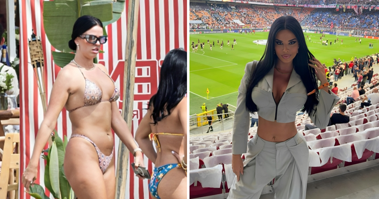 Nakon što su fotografi objavili njene neobrađene slike, Knoll pozirala u Milanu