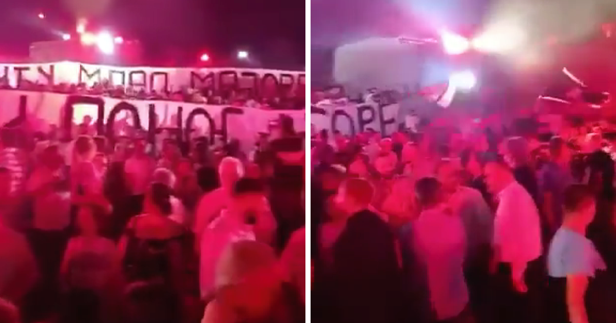 VIDEO Na koncertu u Crnoj Gori slavili četničkog zločinca