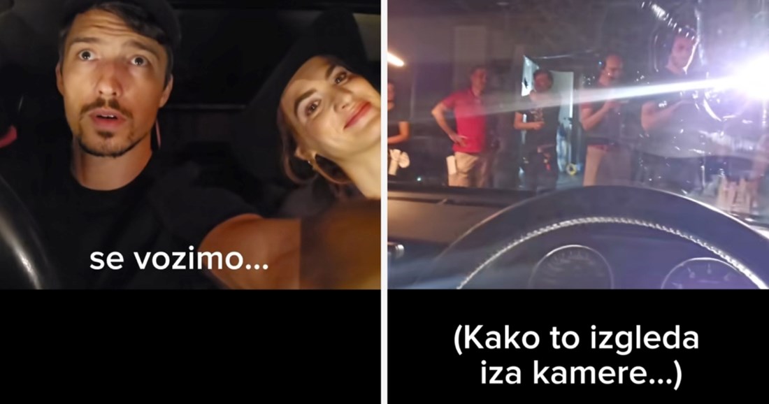 Marko Petrić pokazao kako izgleda snimanje scena u automobilu. Uopće nisu na cesti