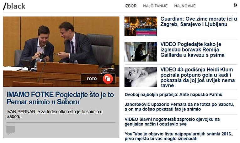 Kako je Index izgledao 2016.