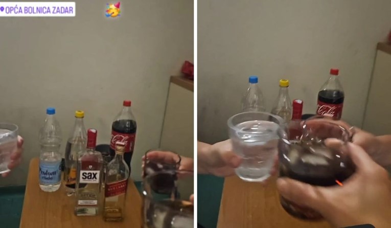 Objavljena snimka na kojoj sestre u zadarskoj bolnici piju alkohol. Reagirala bolnica