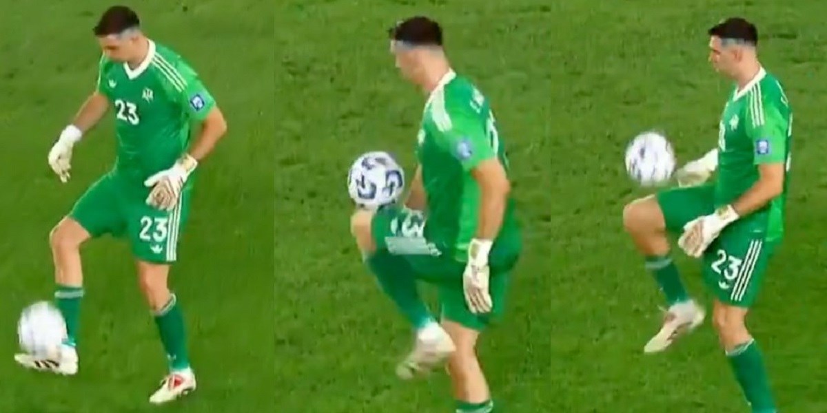 Argentina je povela 4:1 protiv Brazila. Martinez je uzeo loptu i slijedila je ludnica