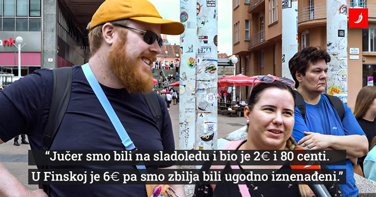 VIDEOANKETA Turisti u Zagrebu: Sladoled od 2.8 eura je jeftin, kod nas je 6