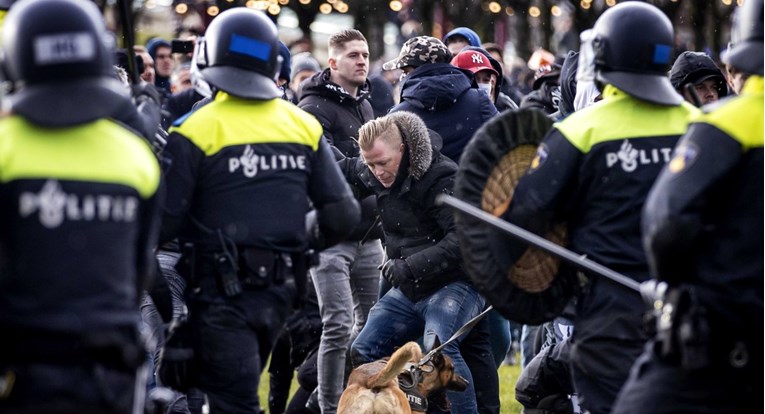 Nizozemski premijer: Neredi zbog policijskog sata su kriminalno nasilje