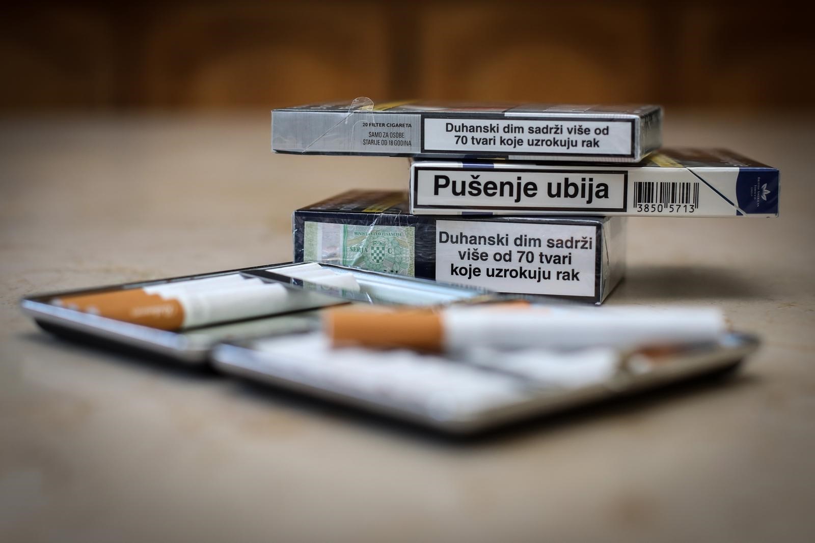 U srijedu nove cijene nekih cigareta