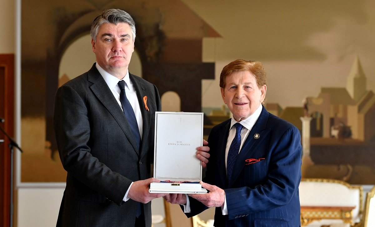 Milanović odlikovao čovjeka koji je 1991. uvozio oružje pa bio zatvoren u Srbiji