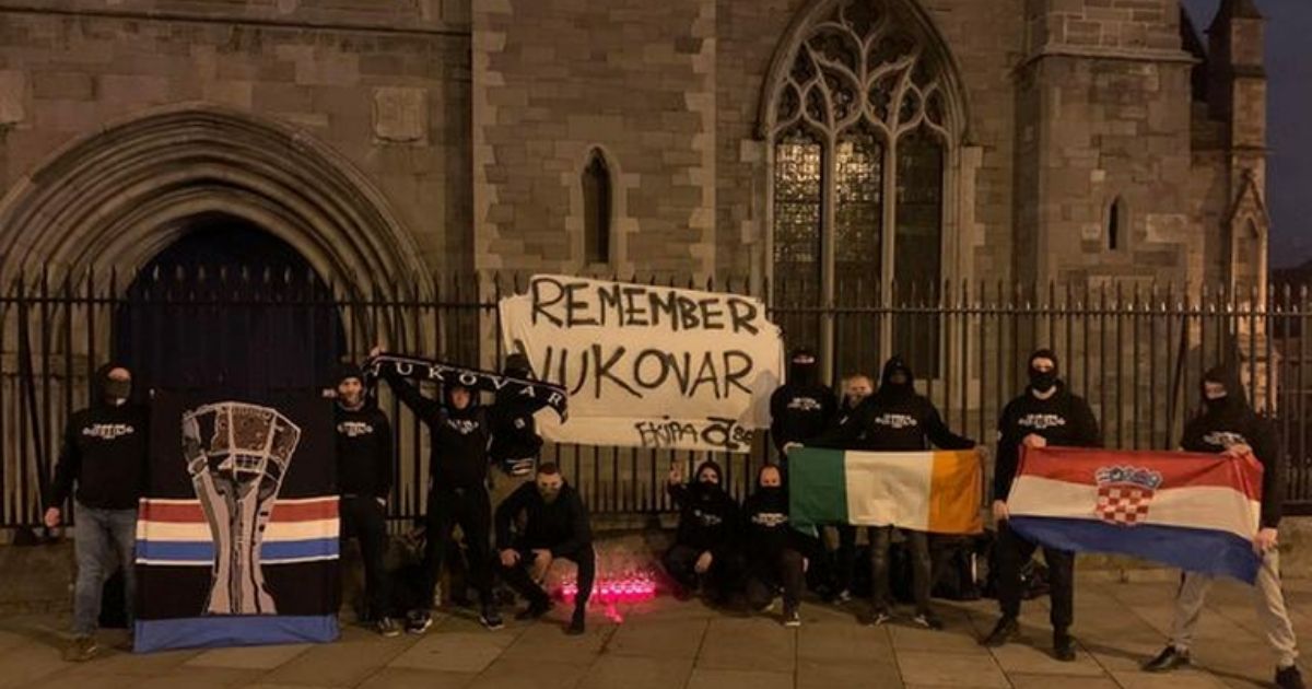 Boysi se u Dublinu prisjetili Vukovara, u koloni koračali sa šibenskim Funcutima