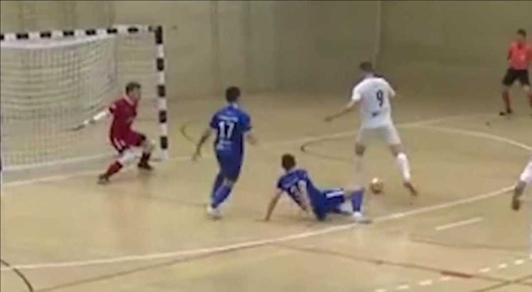 Pogledajte kako je futsal klub Split teško oštećen protiv Zagrepčana