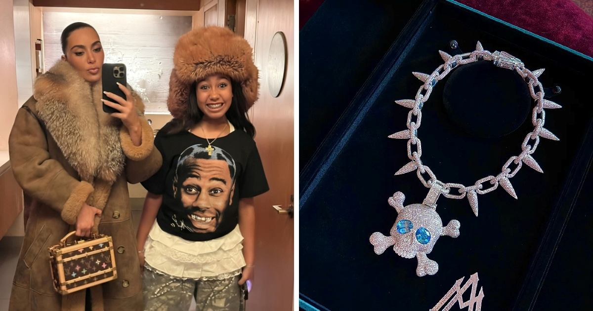 Kim Kardashian darovala kćeri North dijamantnu ogrlicu s više od 100 karata