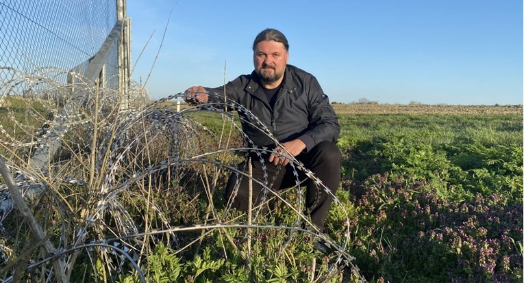 SDP-ov kandidat za župana se fotografirao sa žilet-žicom na granici s Mađarskom