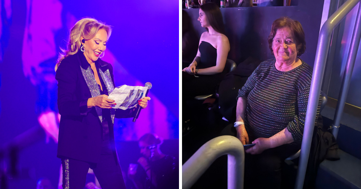 Lepa Brena u Areni Zagreb ganula publiku posvetom 83-godišnjoj obožavateljici