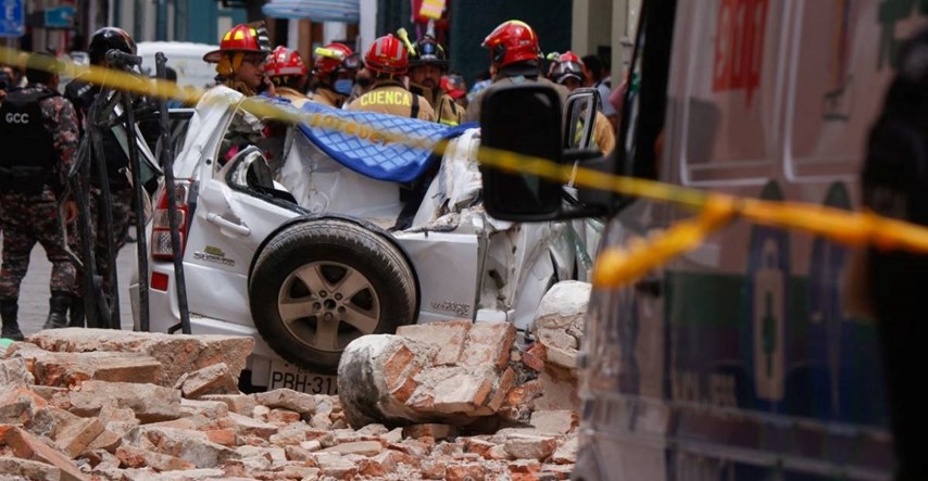 Silovit potres u Ekvadoru: Poginulo najmanje 12 ljudi, ima zarobljenih pod ruševinama