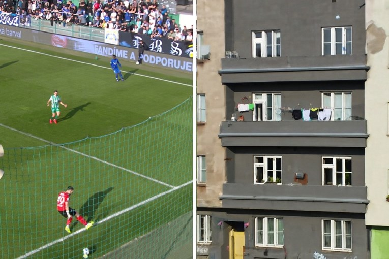 Češki golman ispucao loptu. Pogledajte gdje je završila