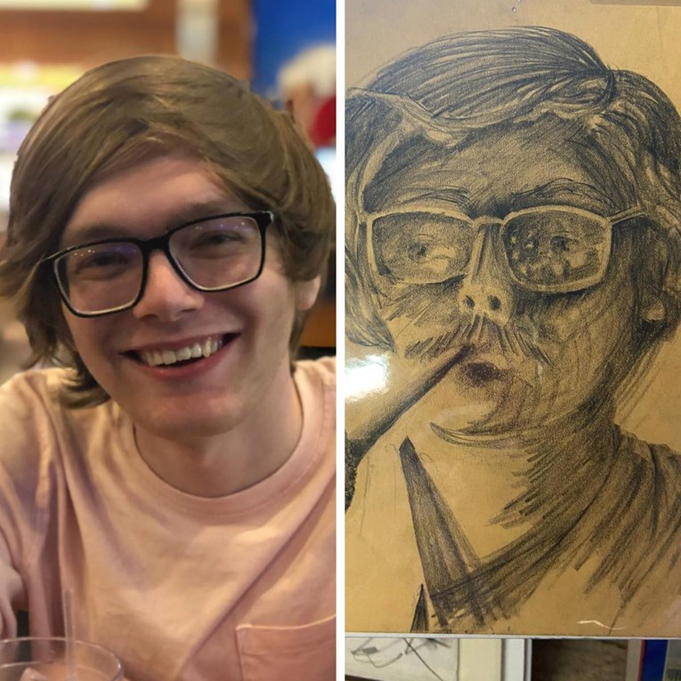 U second handu našao portret koji mu sliči, a onda je vidio datum