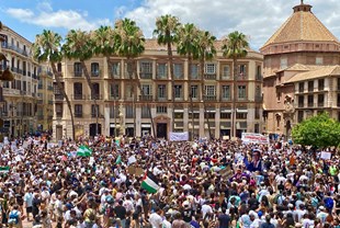 Velik prosvjed protiv masovnog turizma u Malagi