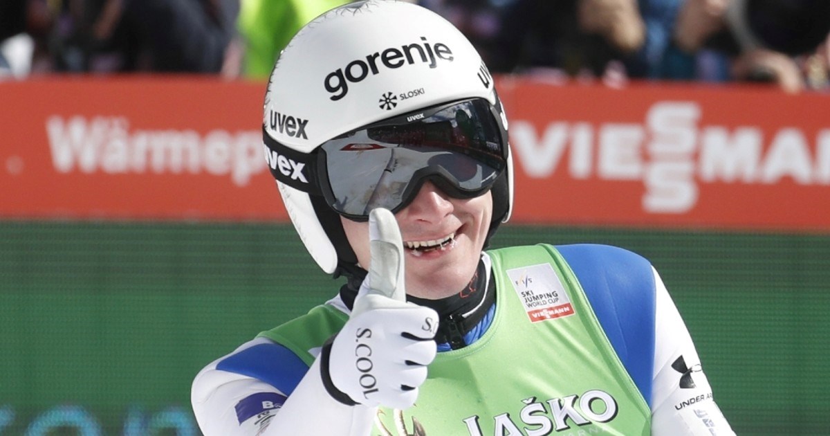 Senzacionalni Domen Prevc je svjetski prvak u skijaškim skokovima