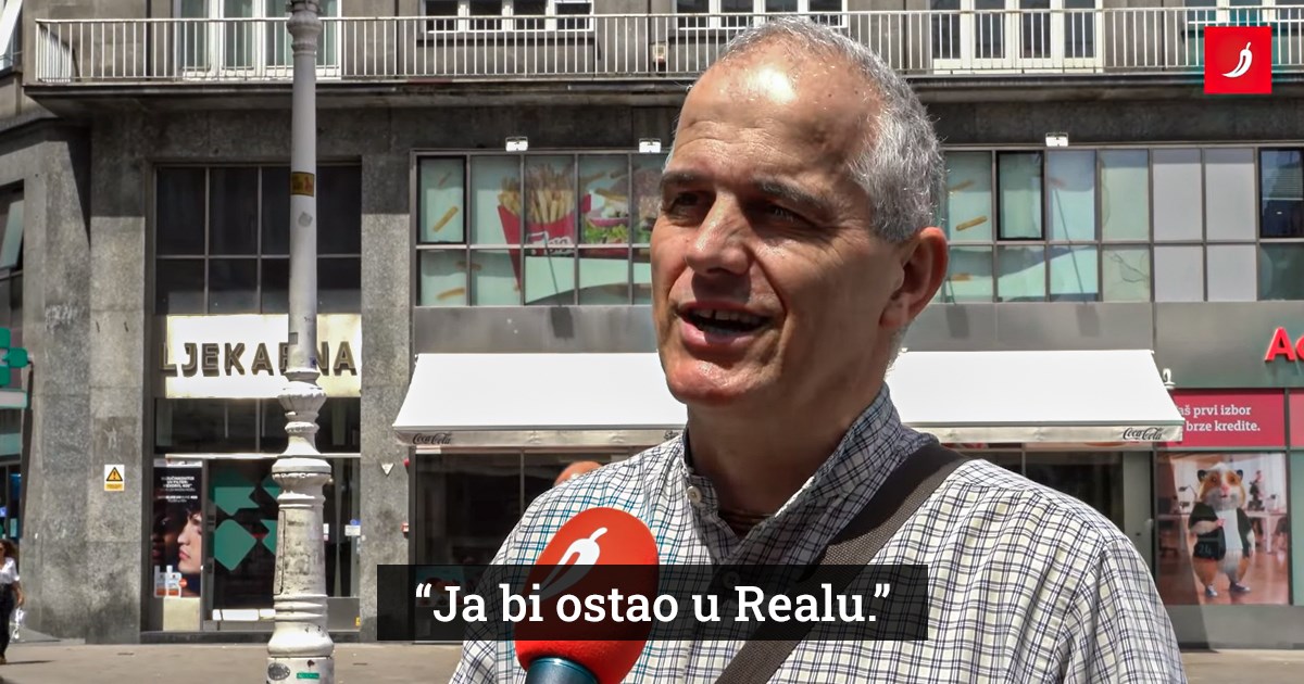 VIDEO Pitali smo vas treba li Modrić ostati u Realu ili prihvatiti 120 milijuna eura?