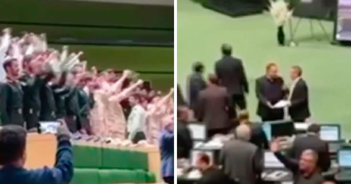 VIDEO Zastupnici u iranskom parlamentu skandirali "smrt Americi"