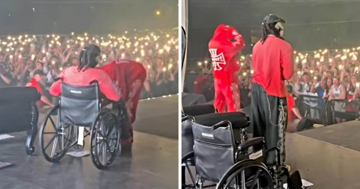 Offset na pozornicu došao u kolicima tjedan dana nakon što je ozlijeđen u pucnjavi